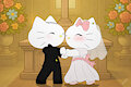 Kitty Wedding by MiniFeru
