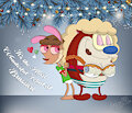 [SPEEDPAINT]: "It&rsquo;s the Most Wonderful Kind of Brassiere" &mdash; Ren & Stimpy Semi-AU Holiday Edition! by CreativityInDaHood