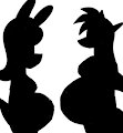 Big Belly Silhouettes by SeasideLemons