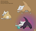 Cubone Family Buttdex Entry by pichu90