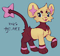 Shiny Pink Shinx by Flipside