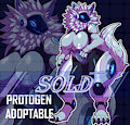 [ADOPTABLE] / Chubby Starbit Protogen by Sheecktor