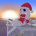 - Christmas from above the snowclouds - by FeeshyArtist