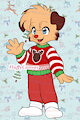 [Sold] Xmas adopt #1 by FluffyCanvas