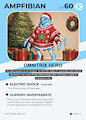 [AI] Ampfibian Christmas Trading Card! by MajorLionhunk
