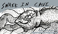 Snake in A Cave by CraftyAndy INK