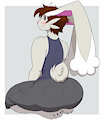 Bunny Butt uwu by TaigaArts