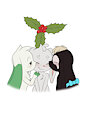 Christmas Smooches by eeveefan