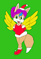 Skye the Christmas Fennec (2025) by LoneWolf23k