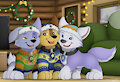 Holiday Pups! 4 by Chocky25