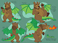 Baja the Bear Dragon by Tahla