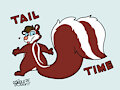 It&rsquo;s TAIL TIME! (colored) By Doodledoggy by sirkain