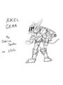 Axel Gear - Rocket Knight by KiwiKiss