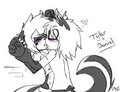 Skunk Love By Riku by BlondeDild0
