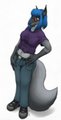 Rina wears clothing?! by runei