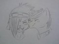 Yoru and Snowy, nuzzle nuzzle > 3<