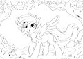 Derpy lineart by DDDAfterDark