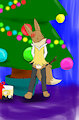 Eevee costume for New Year