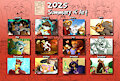 2025 Summary of Art by Daaberlicious