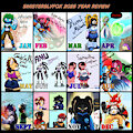 SinisterSlyFox's 2025 Art Summary by SinisterSlyFox