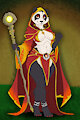 Panda Priestess by kittensnark