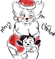 Merry Christmas from Max and Peg by BlackFlash09