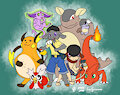 My poke dream team by SenGrisane