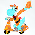 Yoshi's delivery! by Balloonbouncer
