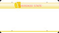 Cherokee State License Plate Templates by TerryTheBlueFox