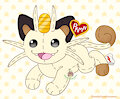 Meowth Beanie Baby