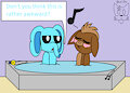 Awkward Bath by Commando672
