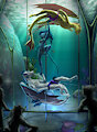 (com.) Poledance aquarium (alt.) by SeaTeal
