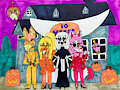 Happy 10th Anniversary of FNAF 4 Halloween by JurassicWorldGirl