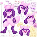 Samy the Riolu official character reference by Samykri