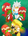 Singing Maidens: Knuckles Cave Guardian by VeeMomo