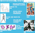 COMMISSION PRICES by ChesterRaccoon