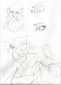 Tesla Sketches by theGigamix