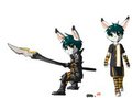 $ Armored Bunny LV 5! by OOOeyGoooey