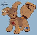 Burlap Buddy Pillowing by Flipside