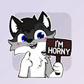 Horny YCH sticker for Possum_Fox :3 by AlexUmkaArt