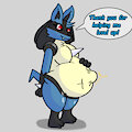 Lucario Level Up by AlphabetABC