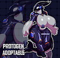 [ADOPTABLE] / Chubby Orca Protogen by Sheecktor