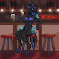 A furry in a bar by emilyxfurr
