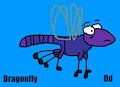 Dragonfly (Nature Cat) in Sky Blue Animal Alphabet 1