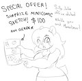 Tiny burr specials!&nbsp;&nbsp; Silly sketch comic! by chonkyburr