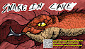 Snake_In_A_Cave_INK_by_CraftyAndy by CraftyAndyArt