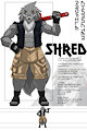 CHARACTER PROFILE: SHRED WOLF by ShoNUFF44