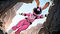 Pink ranger bun by Minibit