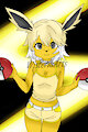 Spark the Jolteon by DashingBlitz
