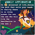 ☆ Weekly Affirmation ☆